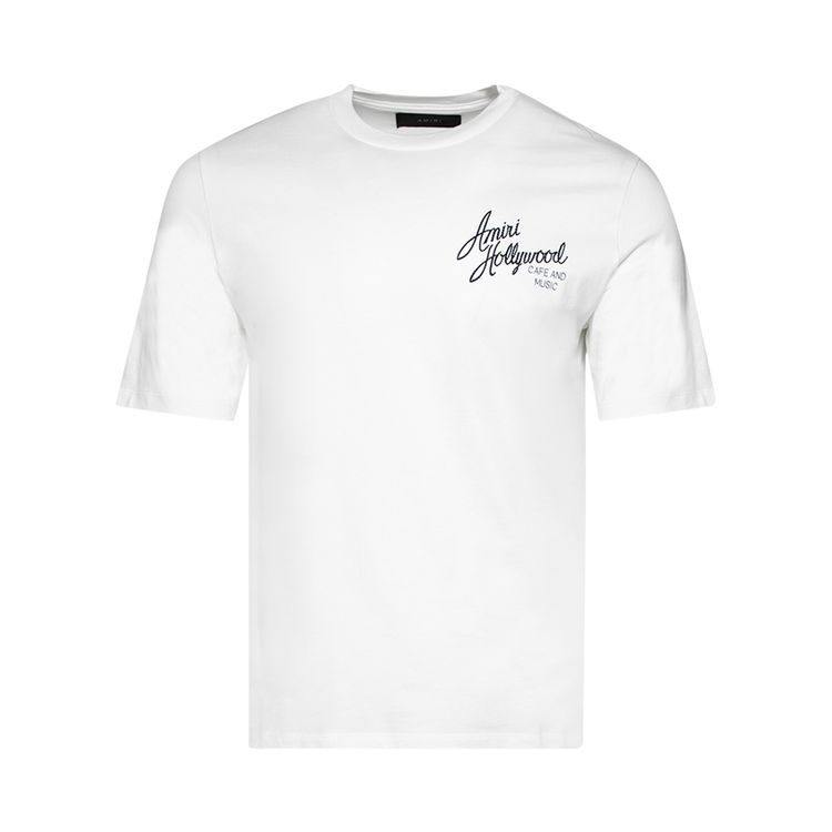 

Футболка Amiri Hollywood Tee 'Ivory', белый