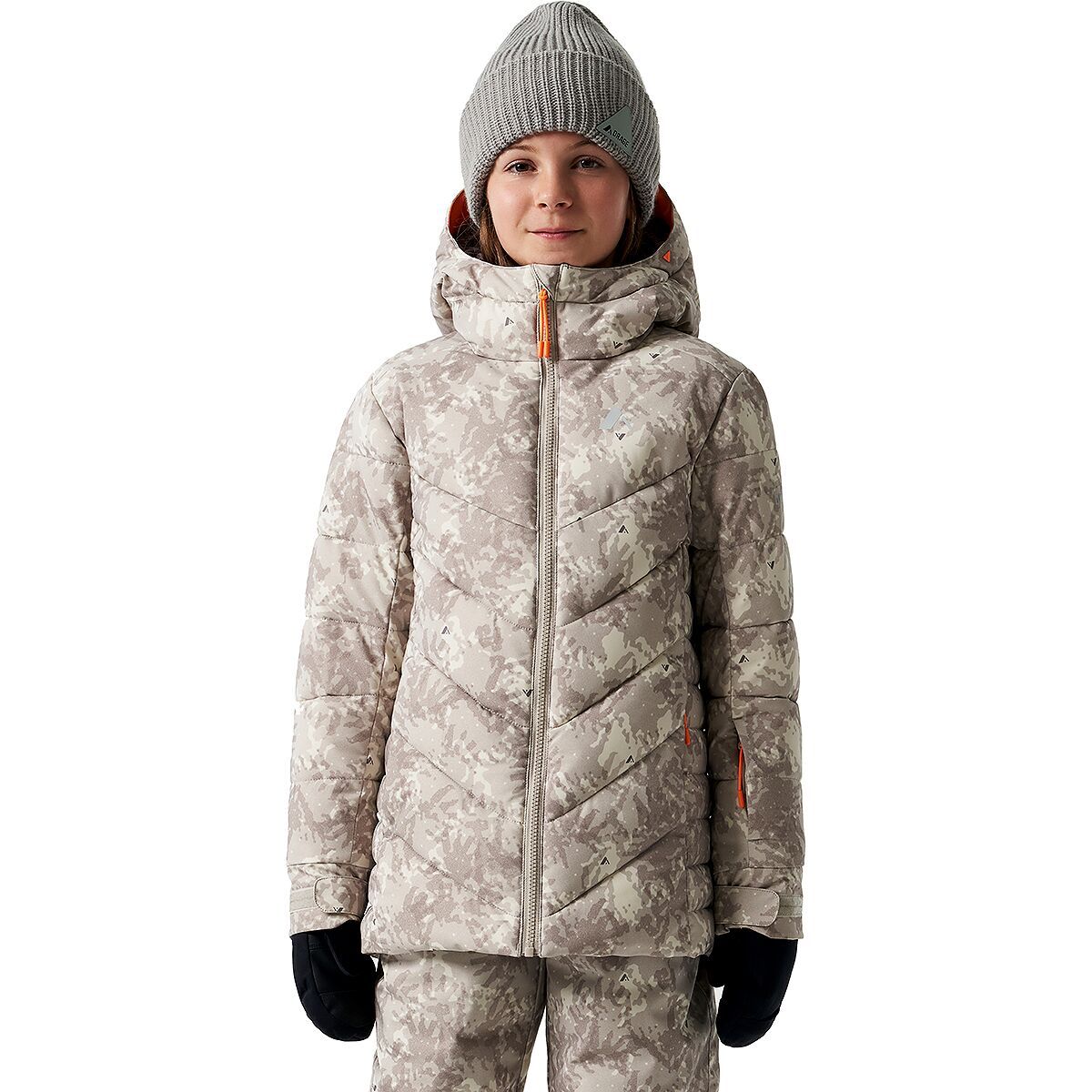 

Куртка Riya jr - для девочек Orage, цвет print snowflake