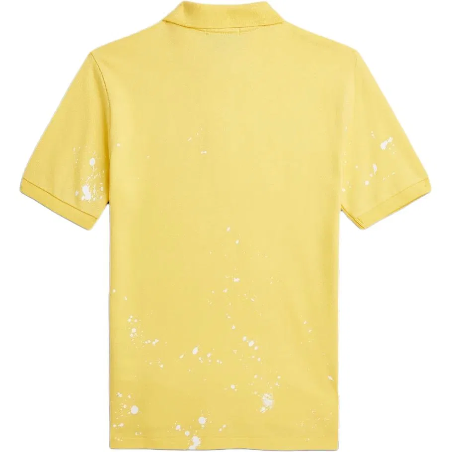 Футболка поло желтая Polo Ralph Lauren Kids — фото 3