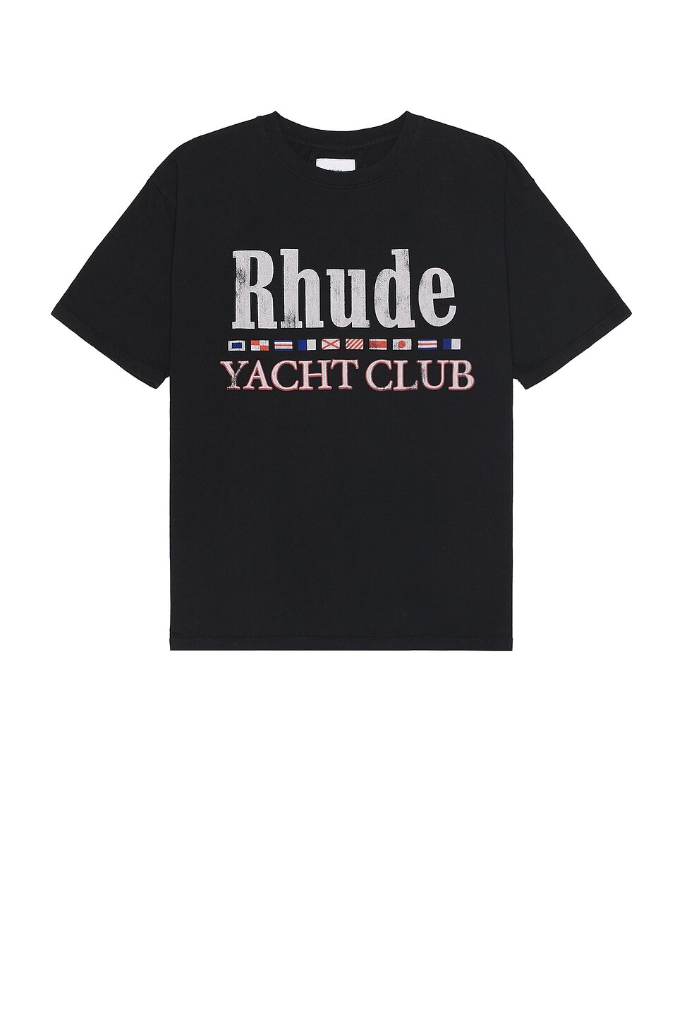 

Футболка с флагом Rhude, цвет Vintage Black