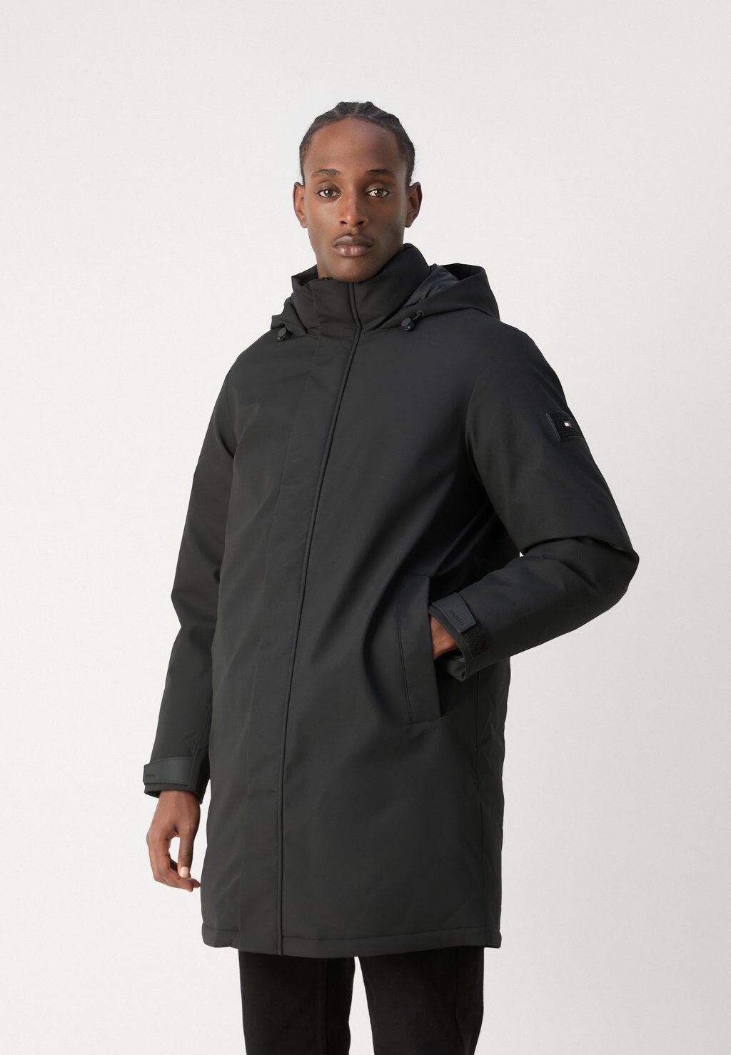 

Зимнее пальто PADDED PARKA Tommy Hilfiger, черный