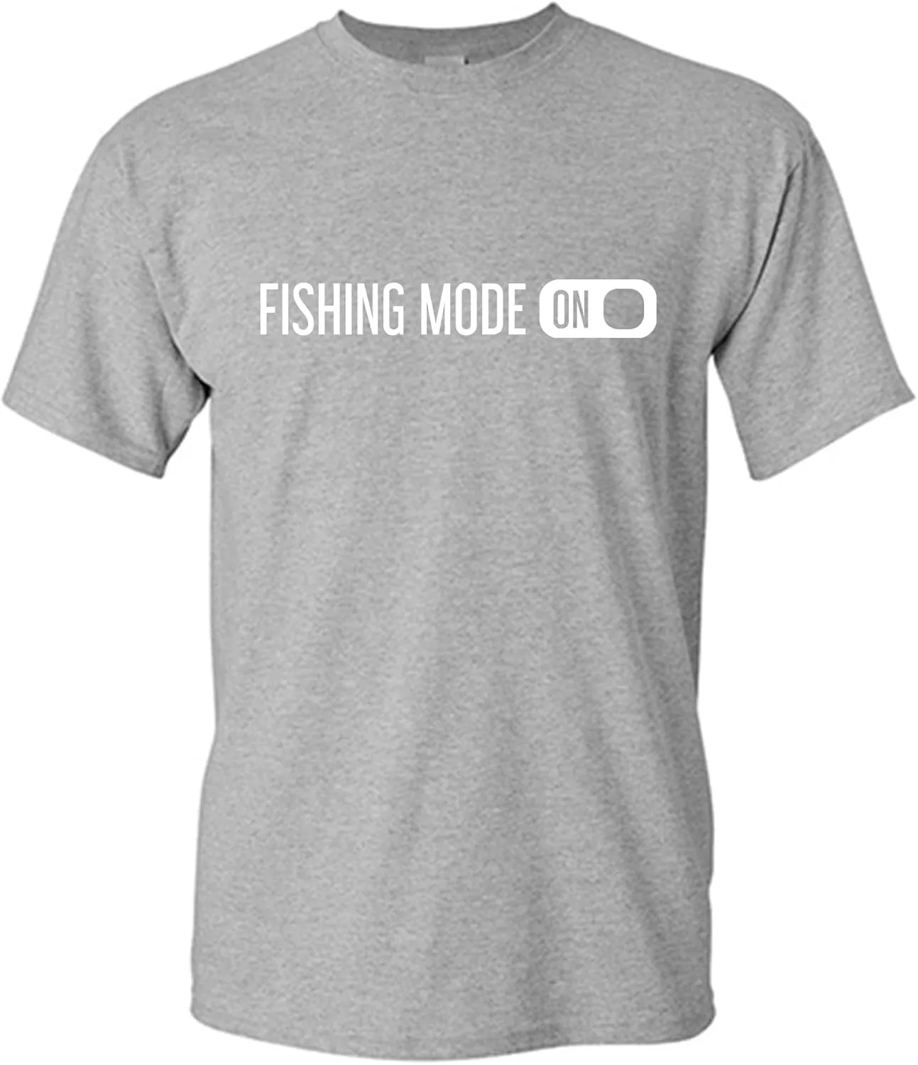 

Футболка Funny T Shirt с принтом Fishing Mode - ON Feelin Good Tees