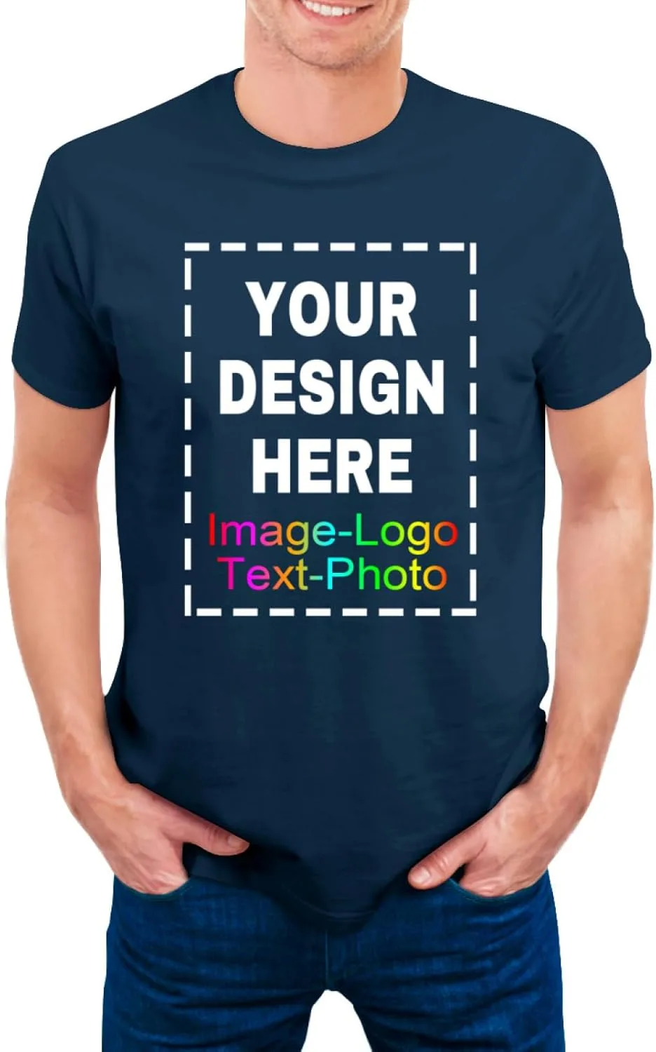 Футболка Custom с принтом на заказ — фото 2