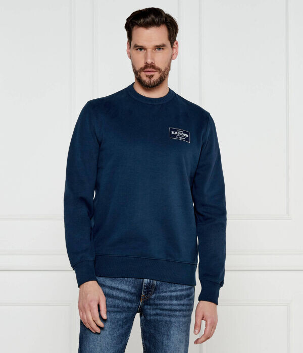 

Толстовка мужская Tommy Hilfiger с логотипом, синий