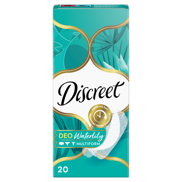 

Гигиенические прокладки, 20 шт./1 упаковка. Discreet Waterlily multiform