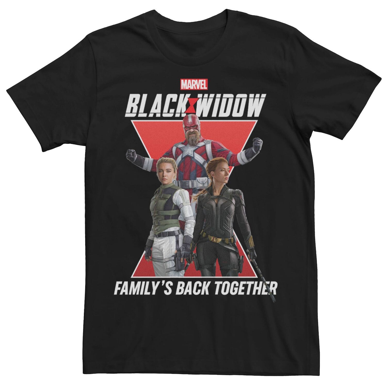 

Мужская футболка Black Widow Group Shot Family's Back Together Marvel