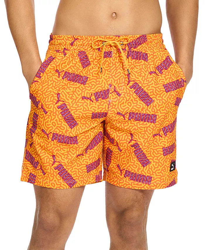 

Мужские плавки Novelty 7" Puma, оранжевый