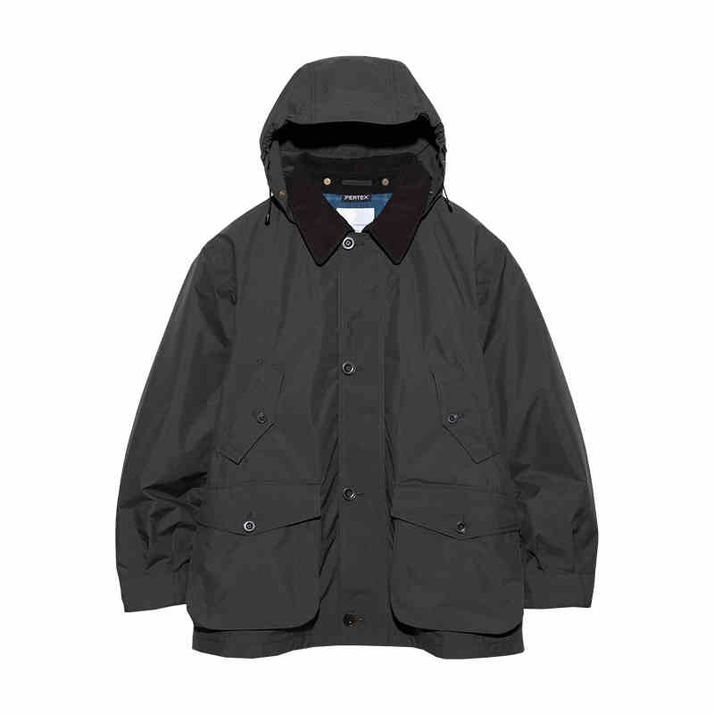 

Nanamica Парка с капюшоном и накладным карманом Pertex Unlimited, Dark Army Green