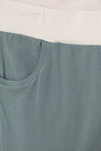 Комплект детский с цветочным узором Guess, синий — фото 3