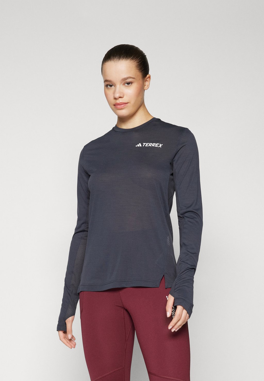 

Топ с длинными рукавами XPERIOR LONGSLEEVE Adidas Terrex, черный