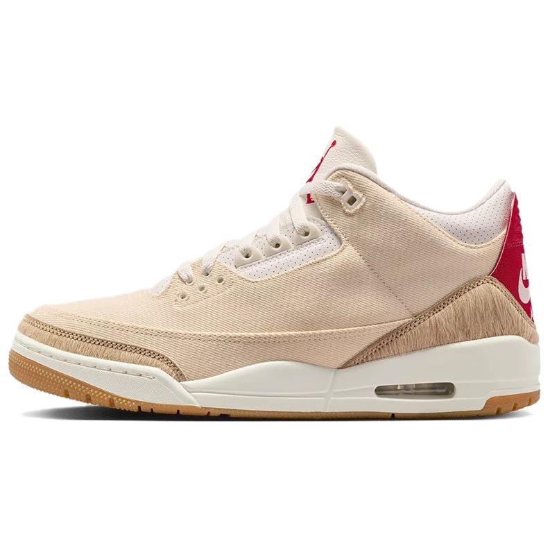 

Jordan Levi's x Air 3 Vintage баскетбольные кроссовки мужские beige red