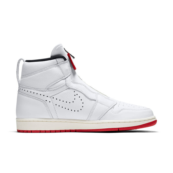 Кроссовки 1 ретро высокая молния Air Jordan, белый — фото 2