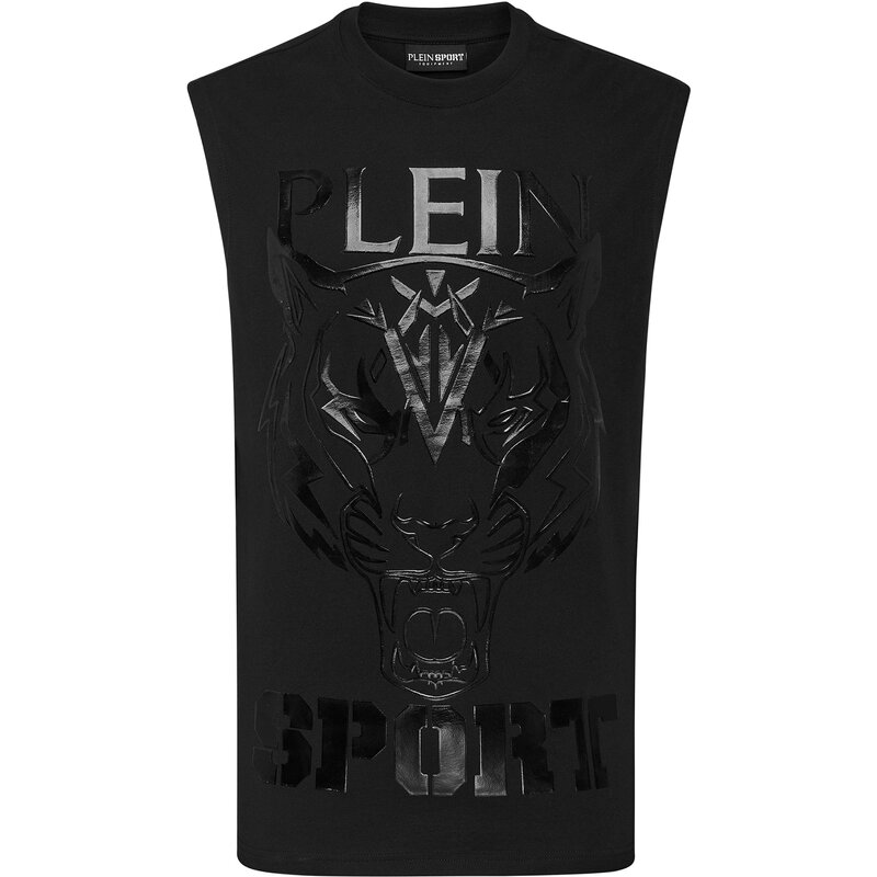 

Футболка с тигром Plein Sport, черный