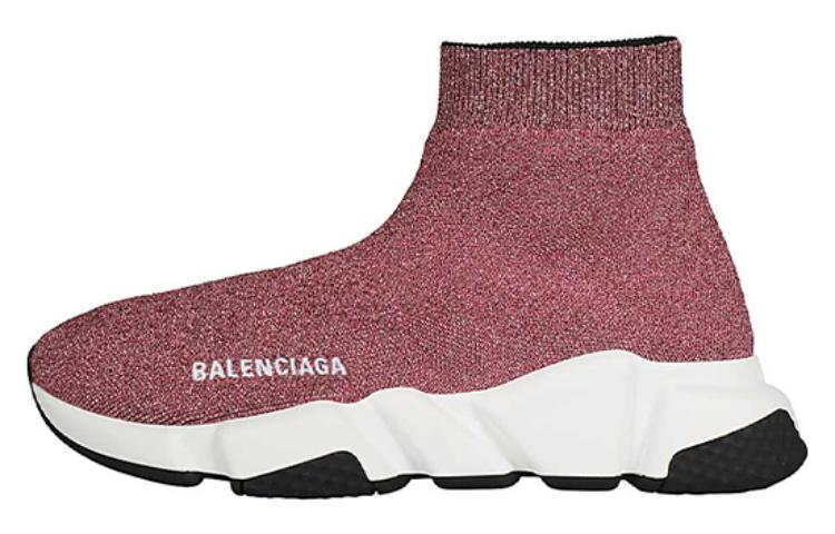 

Кроссовки женские Balenciaga Speed Lurex, розовый