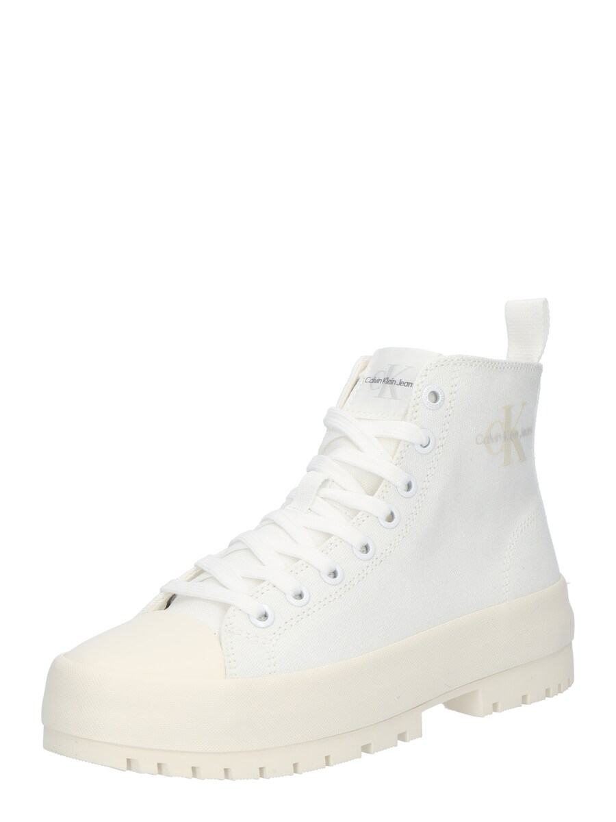 

Кроссовки Calvin Klein Jeans High-Top Sneakers, белый