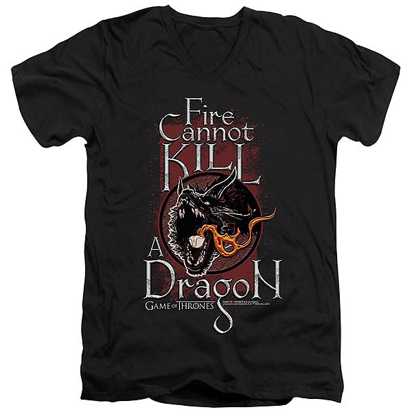 

Футболка с коротким рукавом game of thrones fire cannot kill a dragon Licensed Character