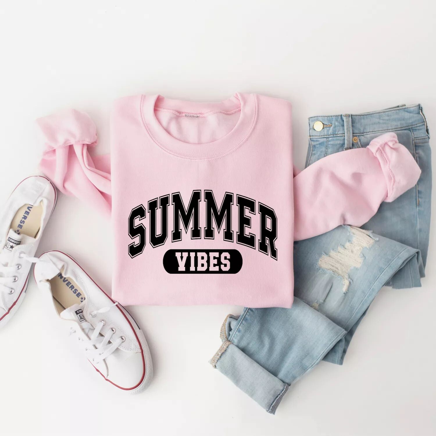 

Толстовка Varsity Summer Vibes Simply Sage Market