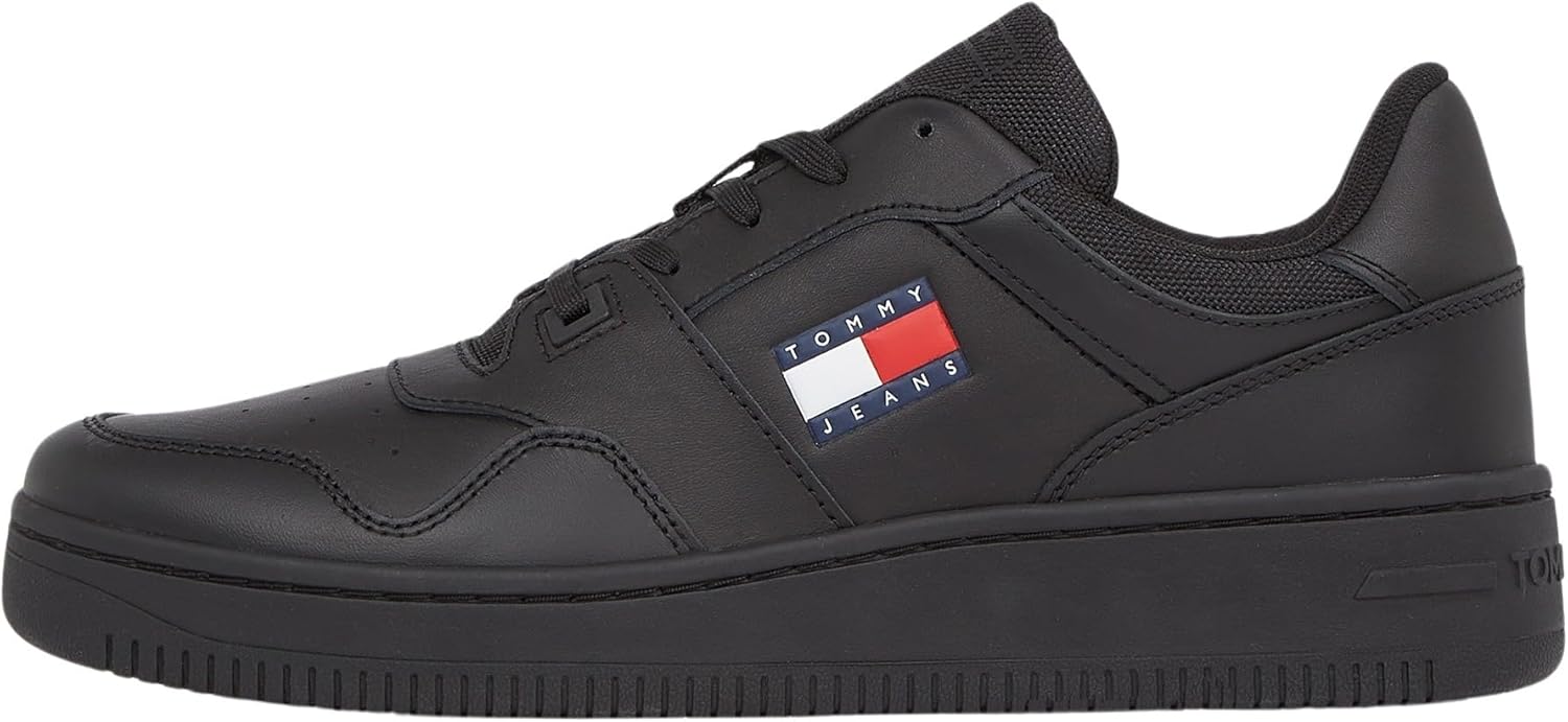 Мужские повседневные кроссовки Tommy Jeans с чашеобразной подошвой, черный