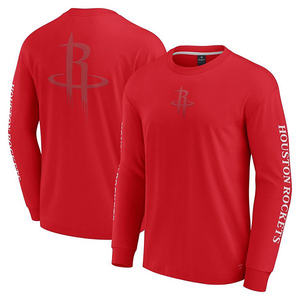 

Мужская красная футболка houston rockets elements strive с длинным рукавом Fanatics