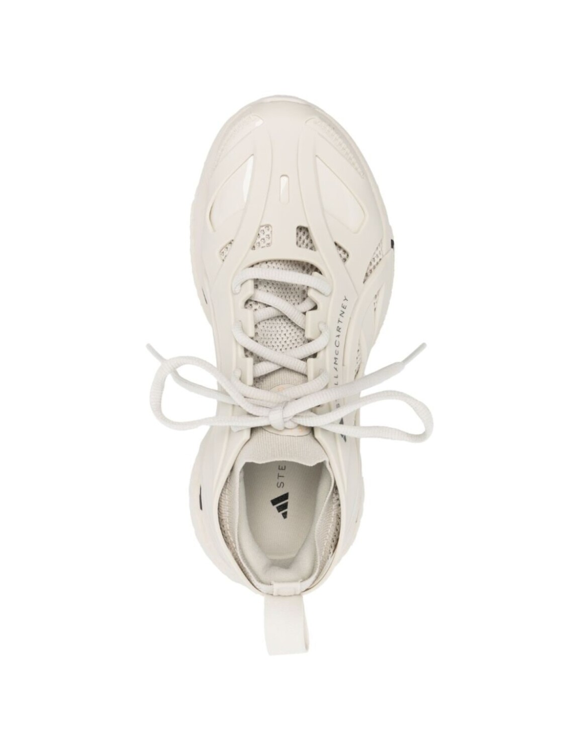 Adidas by Stella McCartney кроссовки Solarglide со вставками, нейтральный цвет — фото 4