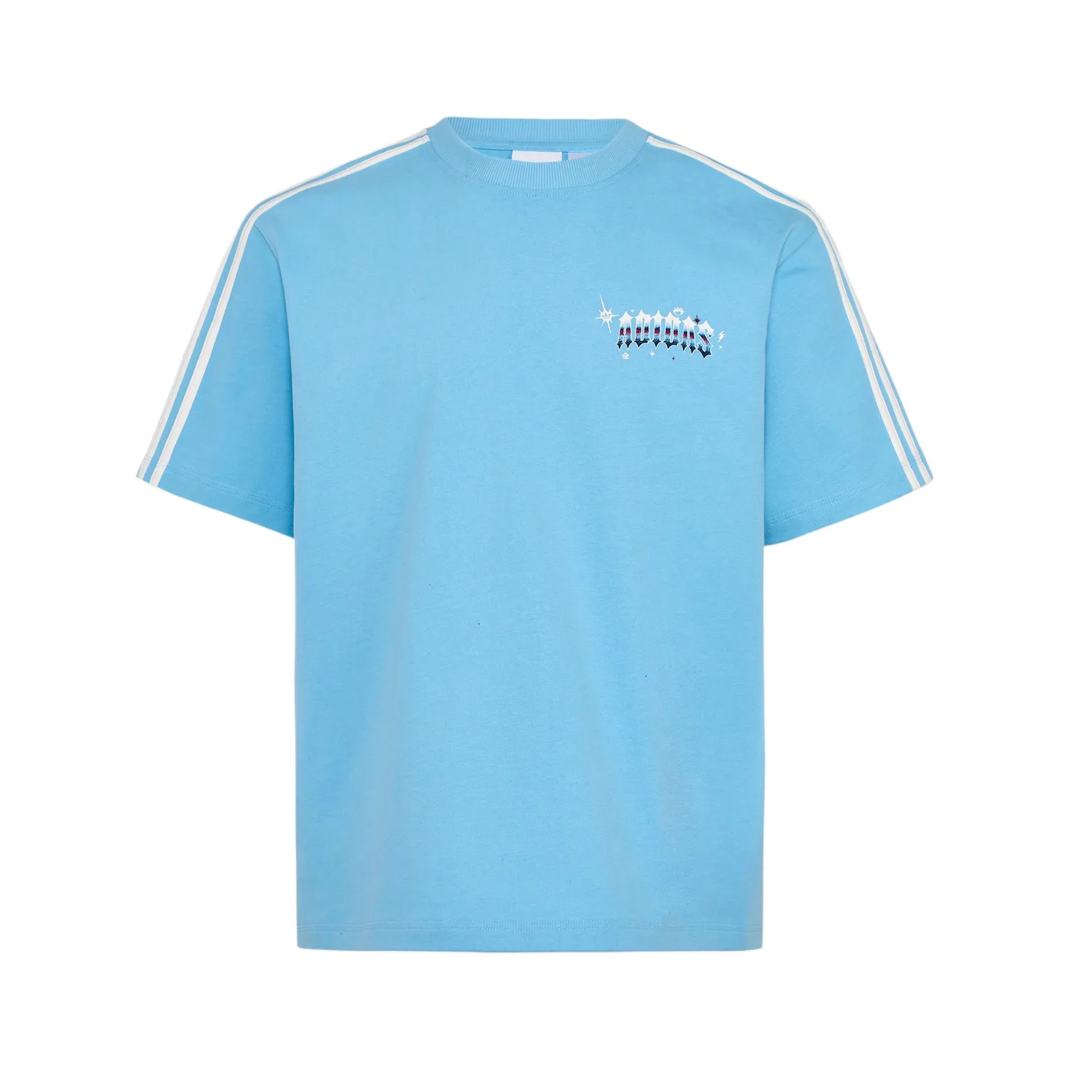 Футболка T Shirt Unisex Adidas Originals, clear синий