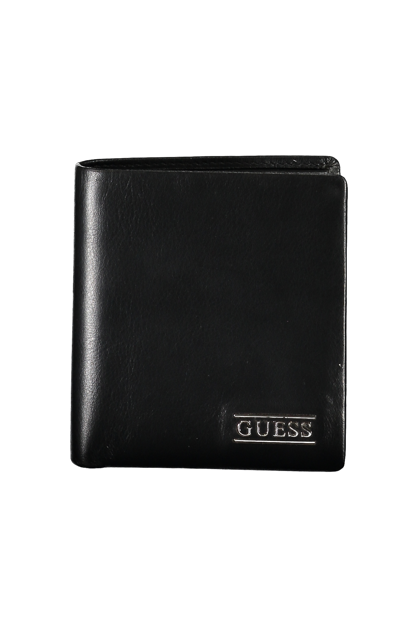 

Мужской кошелек Guess Jeans из гладкой кожи с логотипом, черный