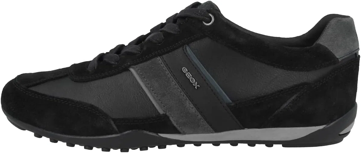 Мужские кроссовки Geox U Wells C, Black Dk Jeans