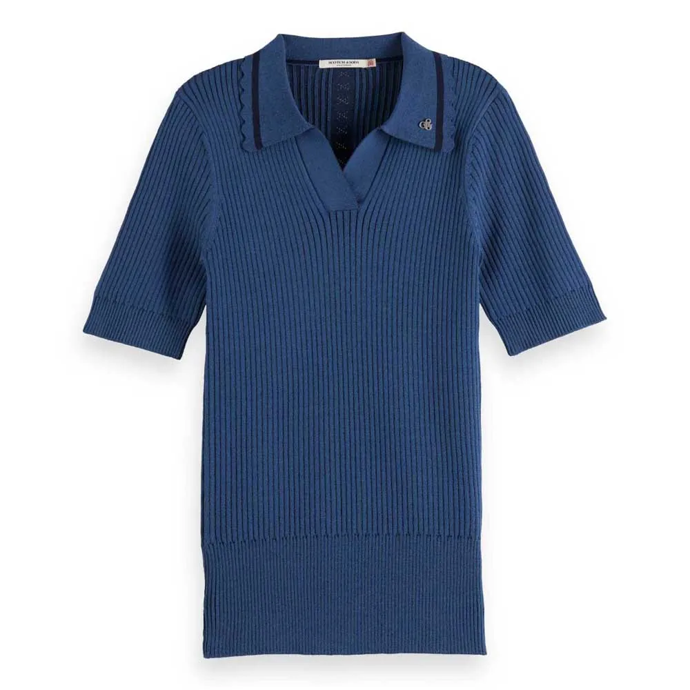 

Свитер Scotch & Soda U9A00669T short sleeve, синий