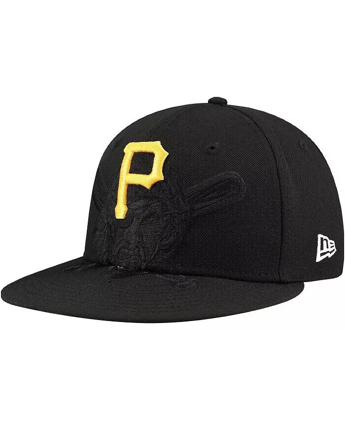 

Мужская черная бейсболка Pittsburgh Pirates Shadow Logo 59FIFTY Fitted New Era