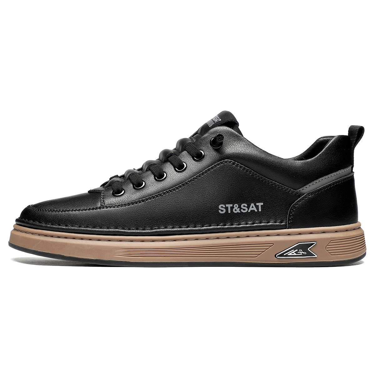 

Нескользящие низкие кроссовки для скейтбординга для мужчин ST&SAT, Black
