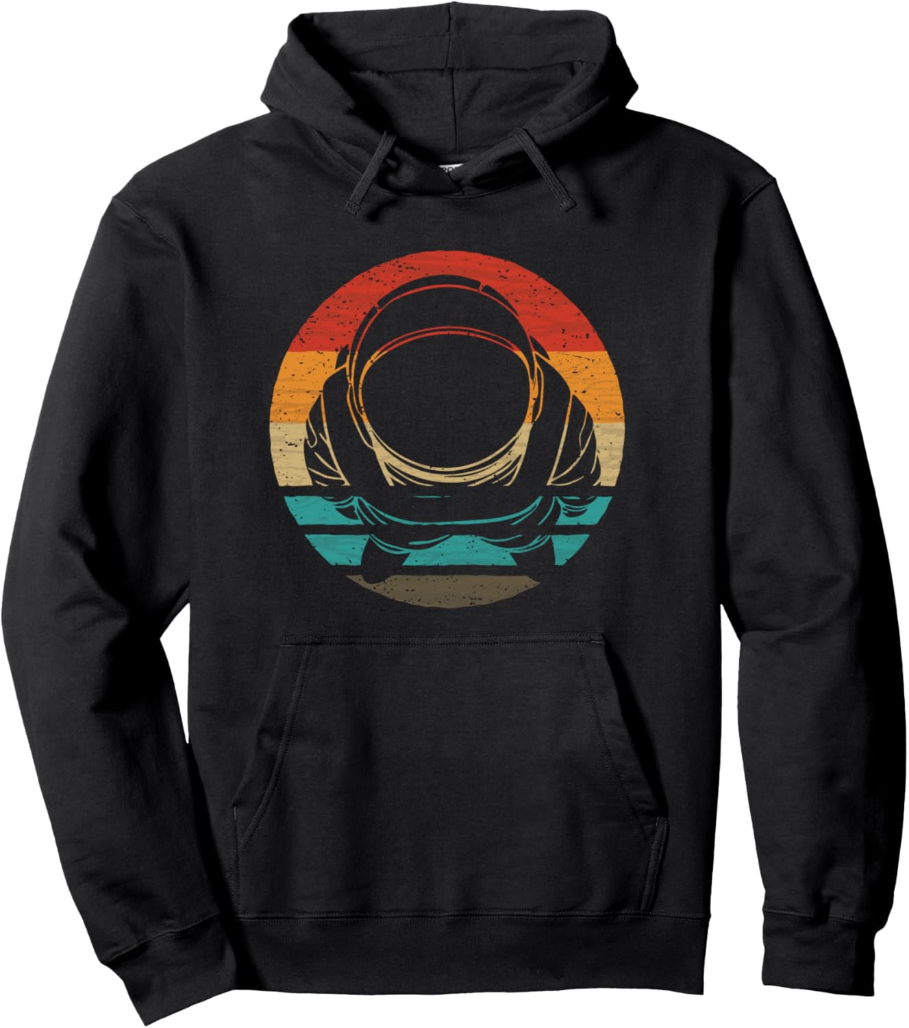 

Худи в стиле ретро «Астронавт» в винтажном стиле Space-Related Goods And Clothing Gifts For Women, Men, And Children, черный