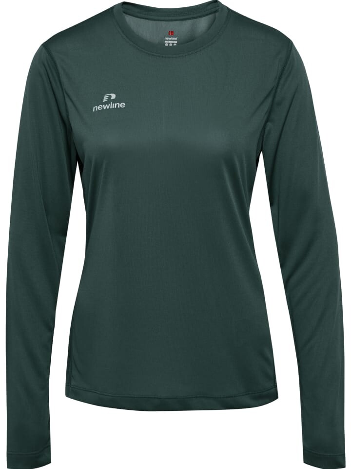 

Спортивная футболка Newline L/S Nwlbeat Laufen Damen, цвет green gables