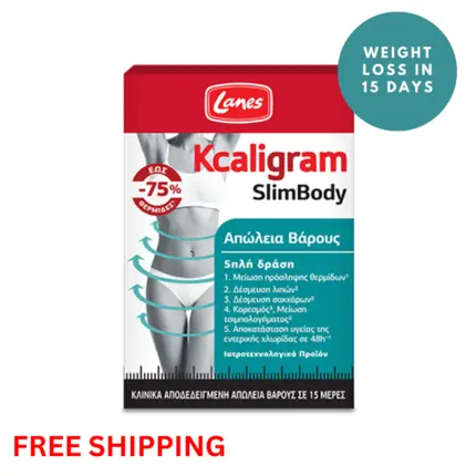 

Lanes Kcaligram Slim Добавка для похудения, 60 таблеток