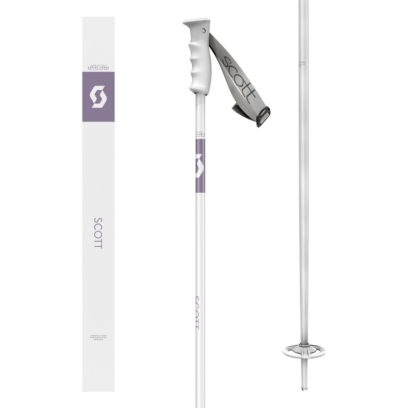 

Женские горнолыжные палки Sco Pole Kira Scott, white pearl, Белый, Женские горнолыжные палки Sco Pole Kira Scott, white pearl