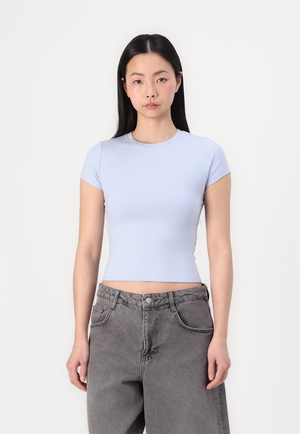 

Базовая футболка FLAT CREW Hollister Co., синий