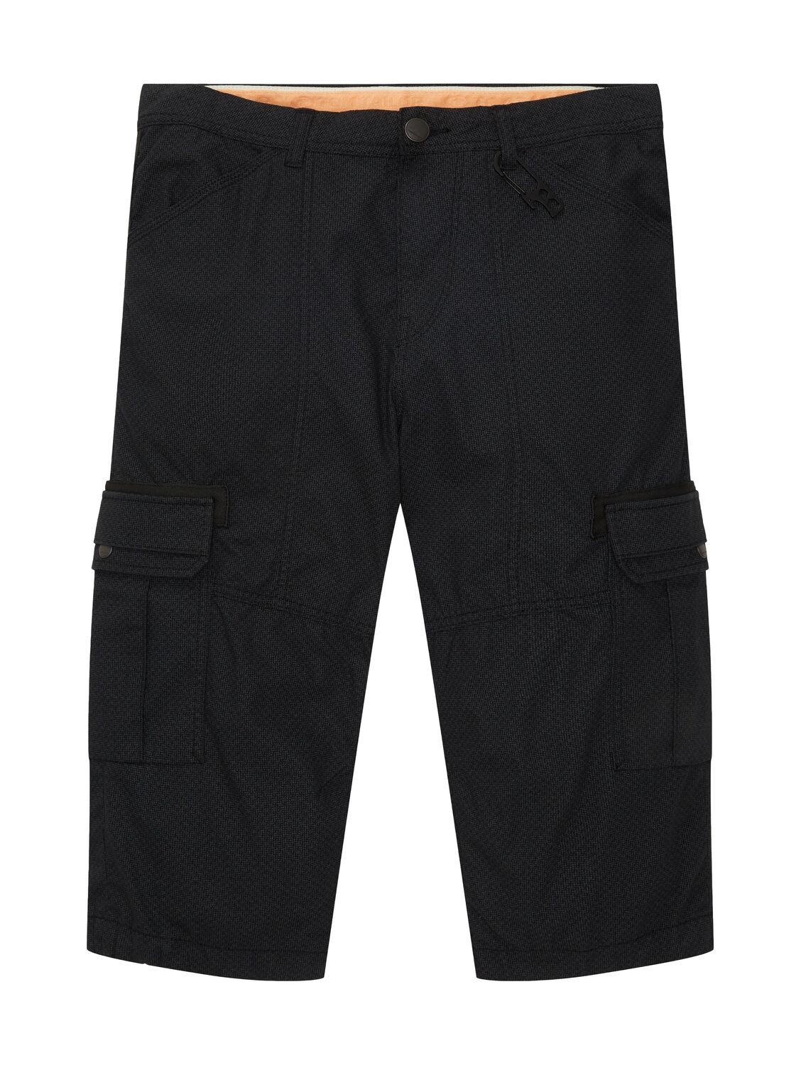 

Тканевые шорты Tom Tailor MAX OVERKNEE regular/straight, синий