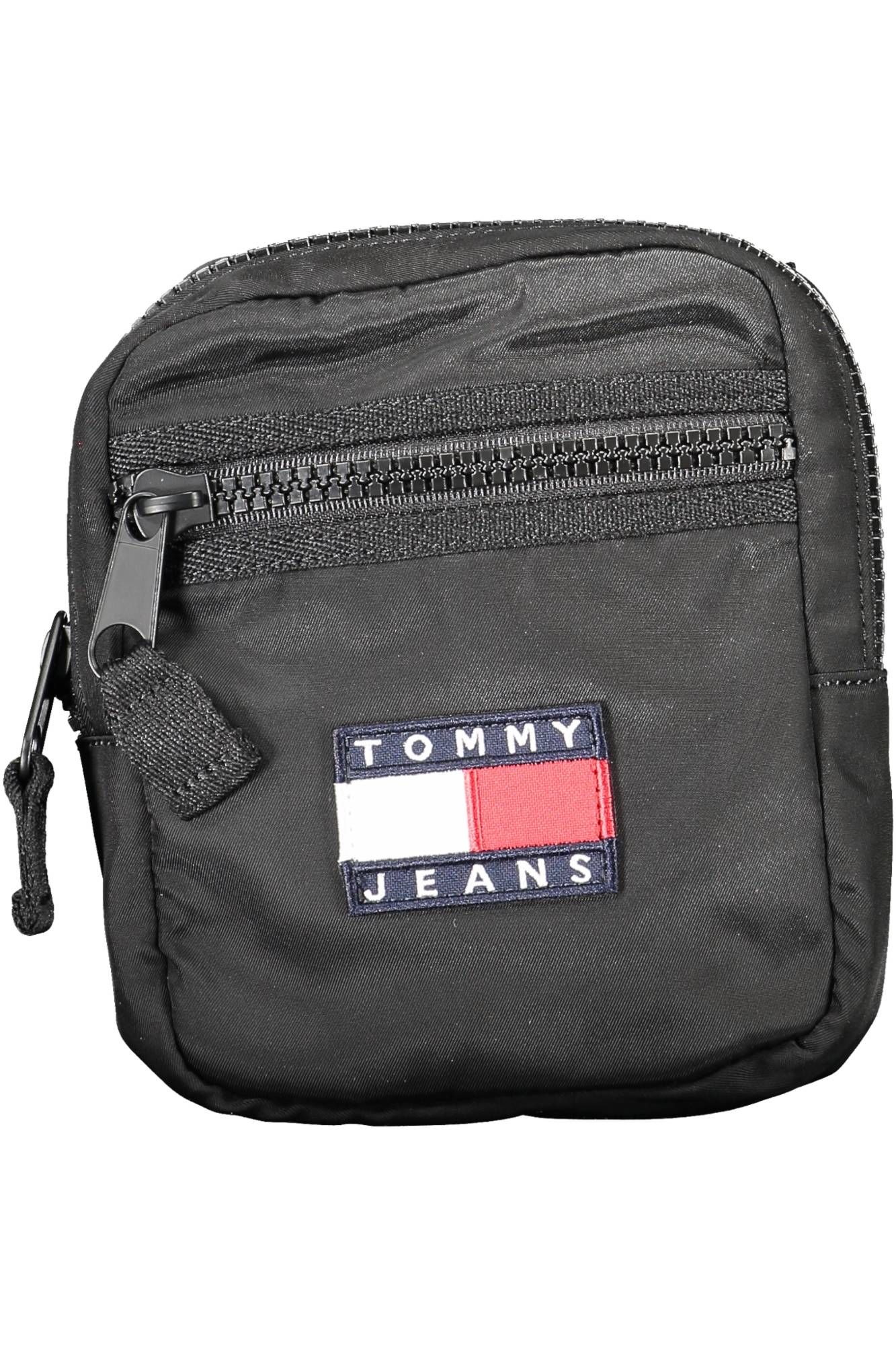

Черная мужская сумка из полиэстера через плечо Tommy Hilfiger