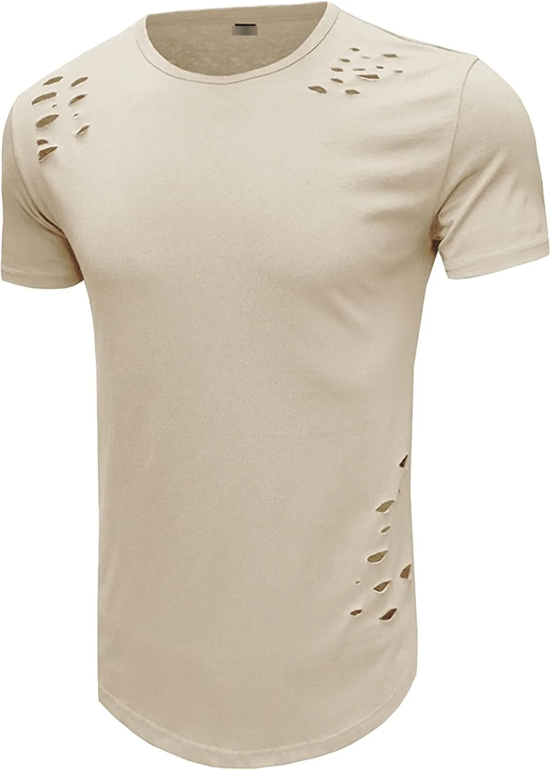 

Мужская футболка Muscle Slim Fit с коротким рукавом для тренировок SWJGLITTR