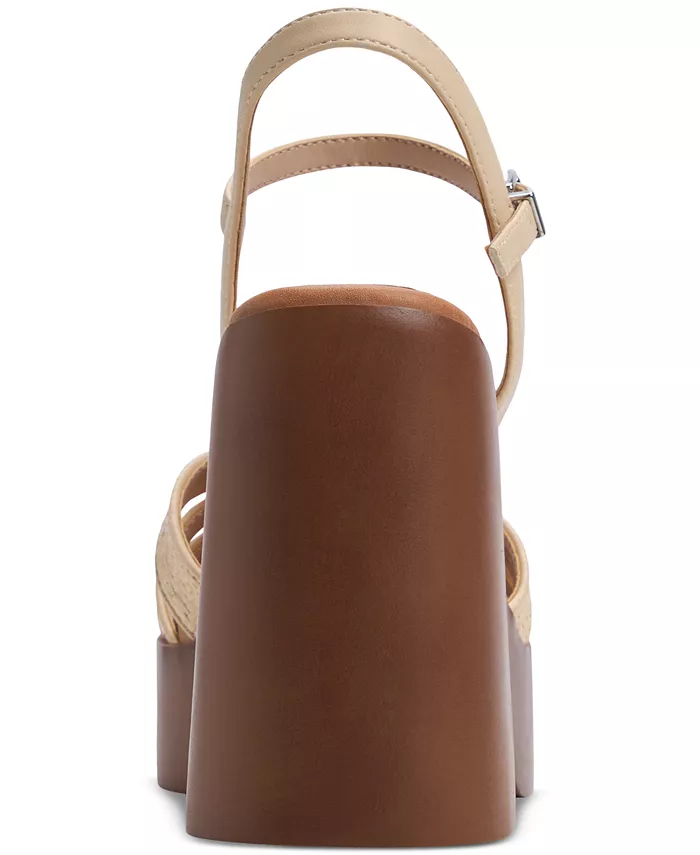 Женские сандалии Beachbloom на платформе, комплект из двух частей ALDO, коричневый/бежевый — фото 3