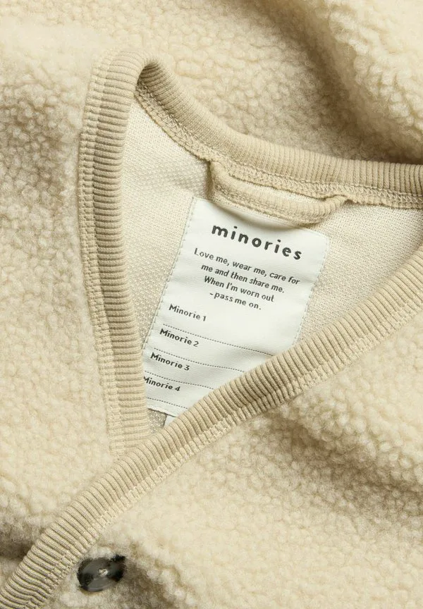Куртка из ворсистого флиса Minories, Beige — фото 4