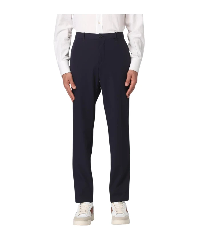 

Зеленые брюки премиум-класса для мужчин Incotex, синий