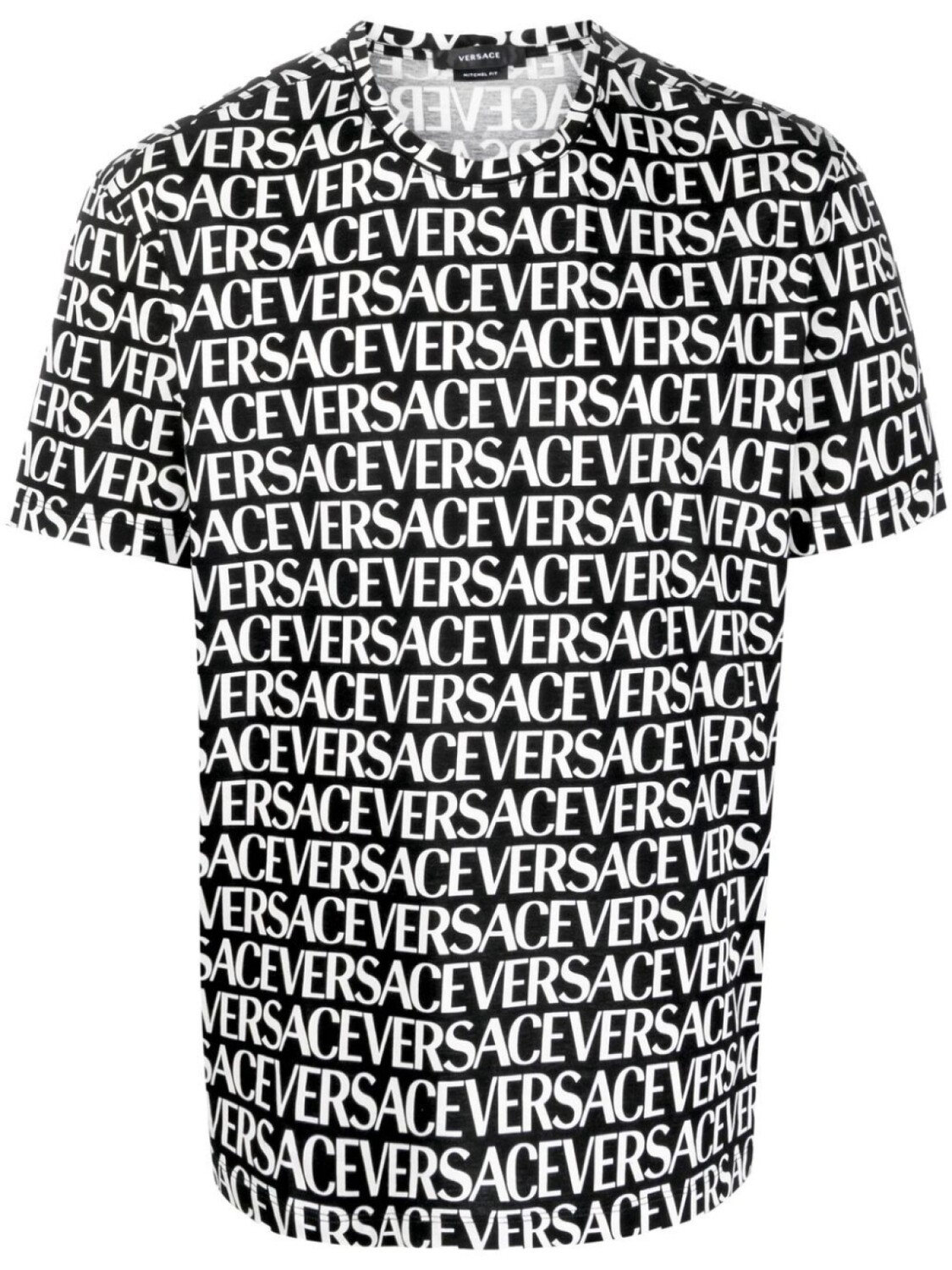 

Versace футболка с логотипом, черный