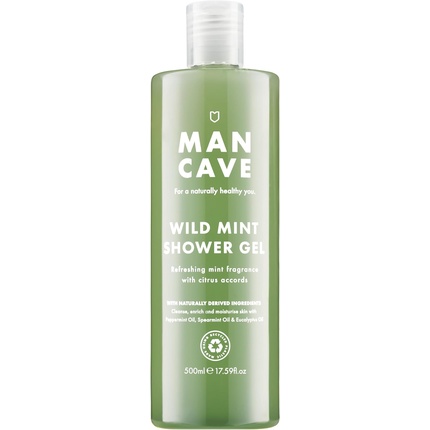 

Гель для душа ManCave Wild Mint 500 мл с маслом лимона, перечной мяты и эвкалипта