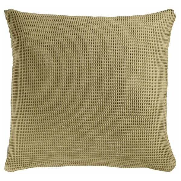 

Наволочка Heckett & Lane Wafel II, 80 см цвет olive