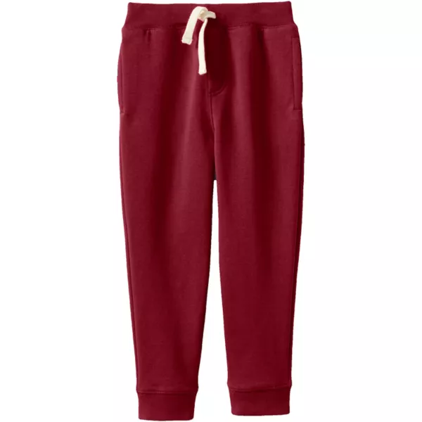 

Детские спортивные брюки-джоггеры для школьной формы 4-20 лет Lands' End, цвет garnet