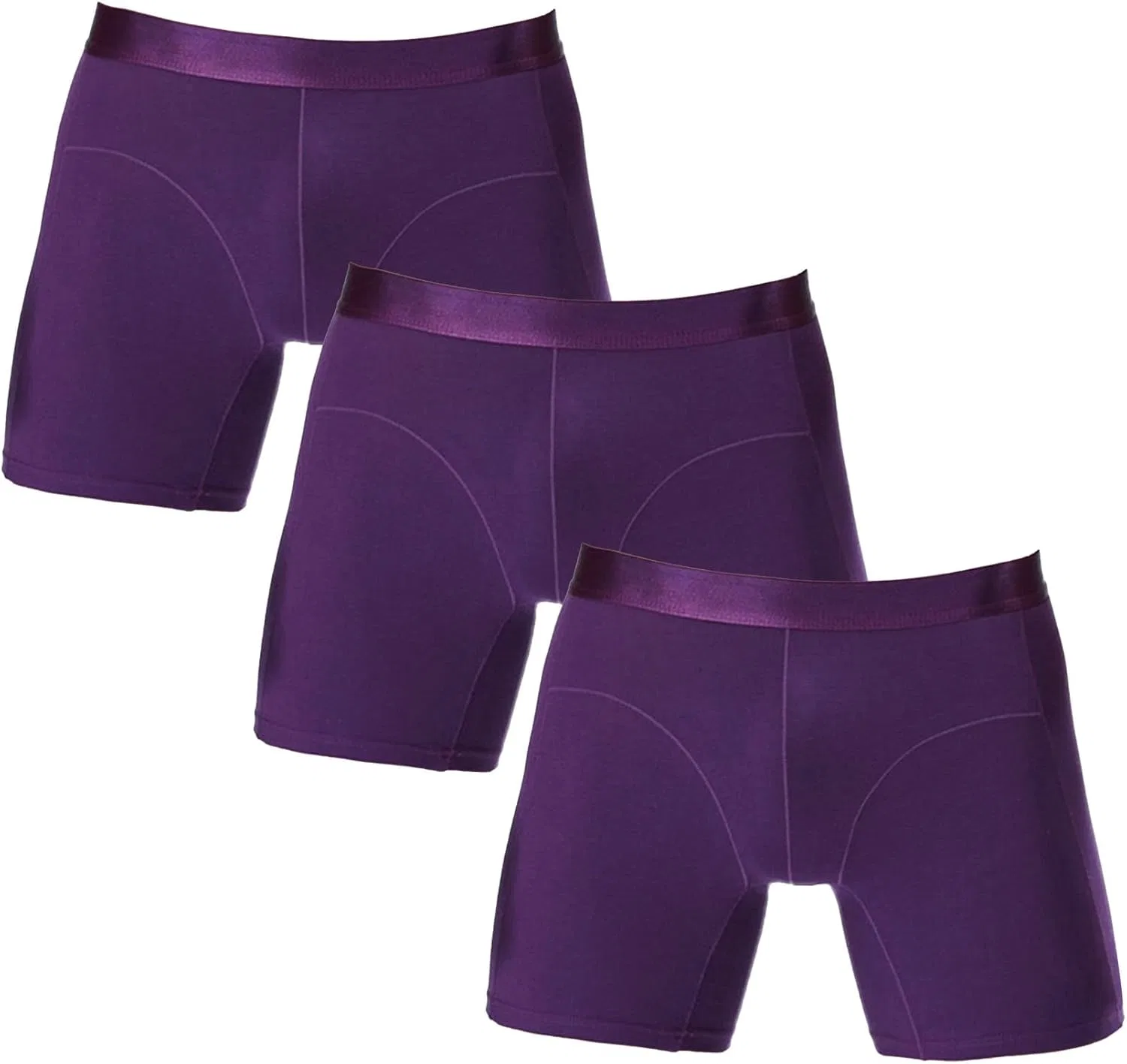 Боксеры дышащие Purple-3pc