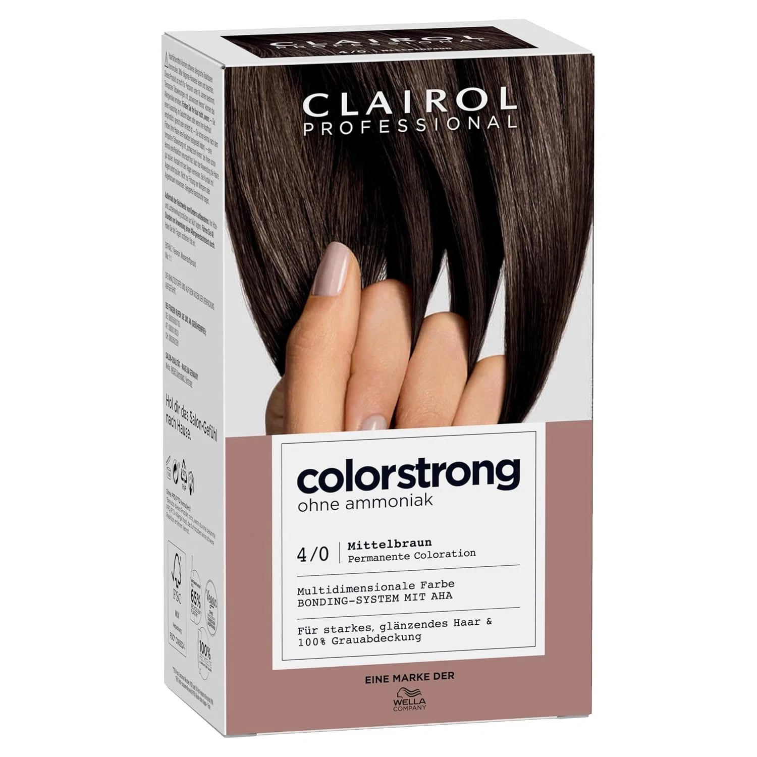 Стойкая краска для волос «Colorstrong» 4/0 от CLAIROL Professional Clairol — фото 2