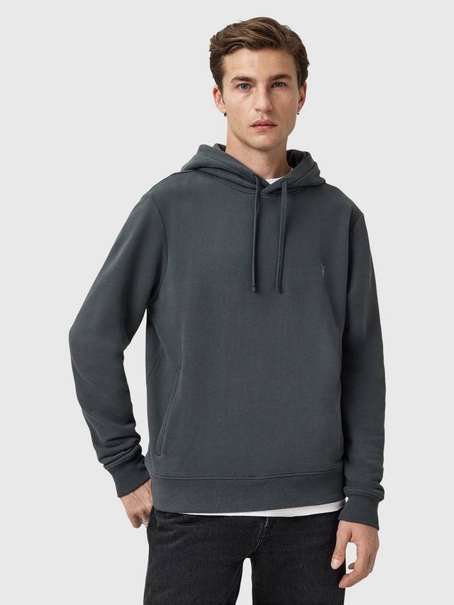 

Худи Raven из хлопка AllSaints, Sunil Blue