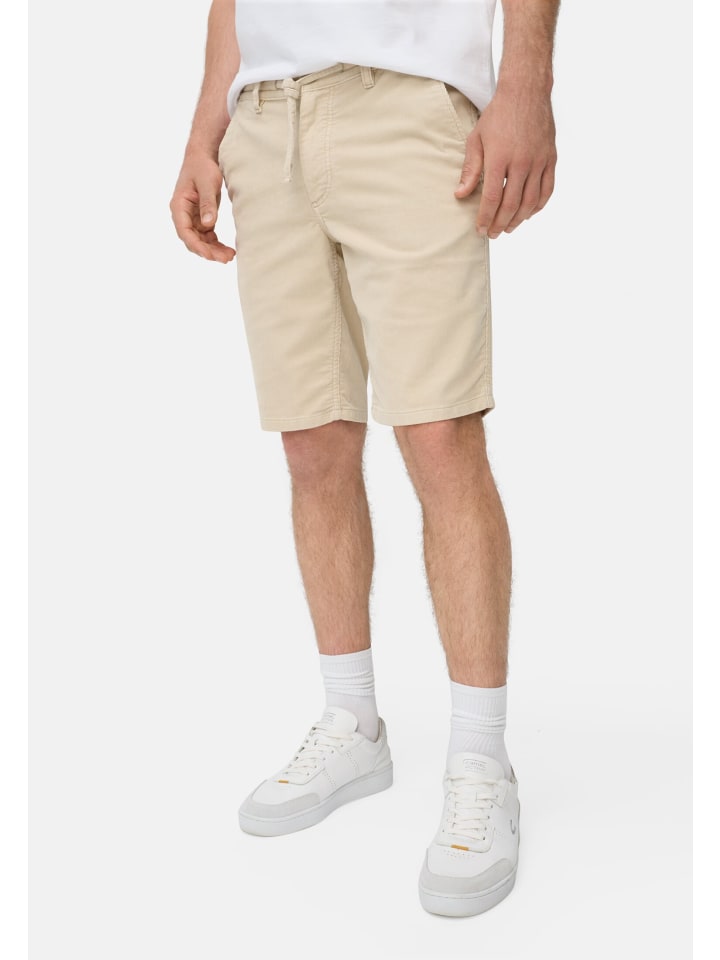 

Свободные шорты из смеси хлопка и полиэстера цвета овсянки. Camel Active