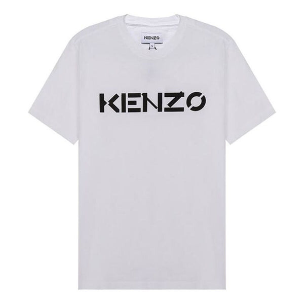 

Футболка men's ss21 alphabet logo round neck short sleeve white Kenzo, белый